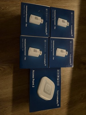 Homematic Ip Flex Set 6 Thermostatköpfe, 1 Access Point 2