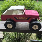Tonka Pink Stump Jumper Jeep Vintage Pressed Steel Nice!!!!