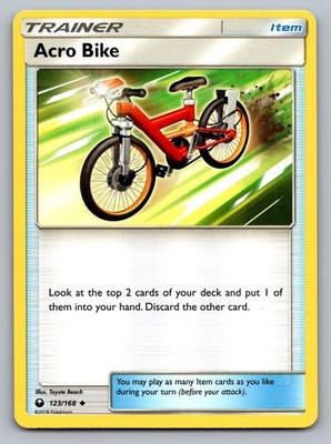 Pokemon TCG Celestial Storm Acro Bike #123