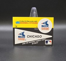 1986 Fleer CHICAGO WHITE SOX Team Sticker / Hack Wilson Famous Feats Card #5