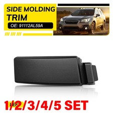 Exterior Strip Driver Side For 2015-2019 Subaru Outback 91112AL59A Black 1-5SET