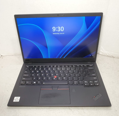 Lenovo ThinkPad X1 Carbon Gen 8 14  i7-10610U 1.80GHz 16GB 512GB SSD Win11 #69
