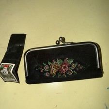 Silver Eyed Sharps mini sewing kit purse made...