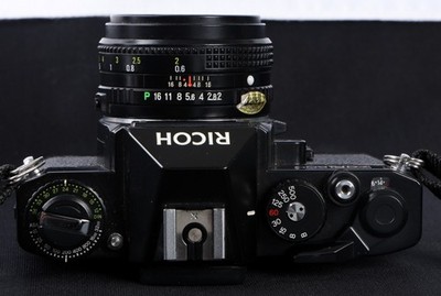 【フィルムカメラ】RICOH XR500 & RIKENON 50mm／1:2 Ricoh XR500 Manual 35mm Film SLR + Rikenon P 50mm f/2 STD Lens