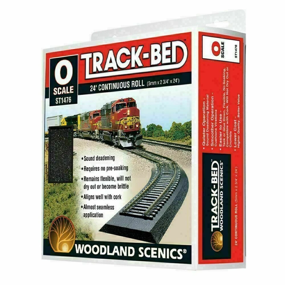 Woodland Scenics ST1476 Track Bed Continuous Roll O Gauge