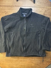 Arc’teryx Diplomat Jacket Unisex Size M Wool/Cashmere Blend Black Rare READ