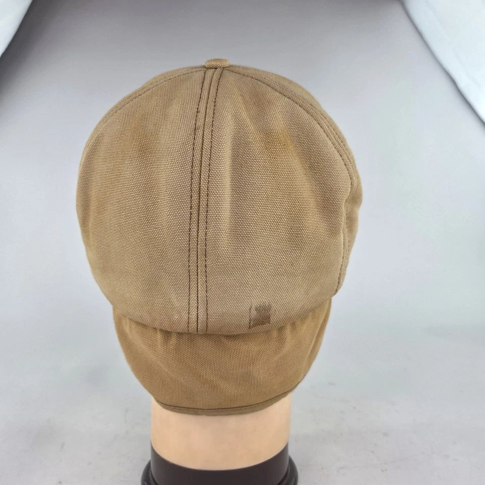 Gorra de Lona Carhartt Pato De Colección Sombrero Para Hombres Talla M Tostado Oreja Solapa Hecha en EE. UU. Hays Foto 4 de 4