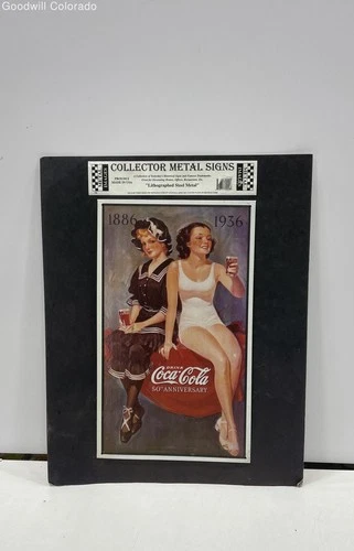Vintage Coca-Cola Metal Sign
