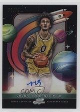 2023 Cosmic Chrome First Flight Signatures 75/75 Jalen Hood-Schifino Auto 1ij1