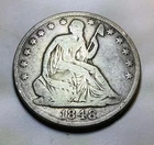 1848-O .50c Seated Liberty Half Dollar - Nice Coin