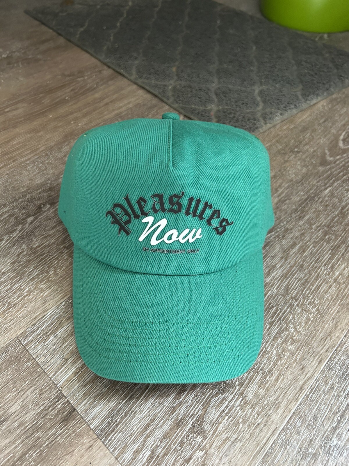 Pleasures Appointment Unconstructed Snapback Green - image 1