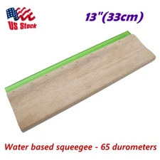 USA 13" Silk Screen Printing Squeegee Scraper Scratch Board Waterbase - 65
