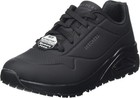 SKETCHERS Work Ladies Lace Up Memory Foam Slip-Resistant Work Safety Shoe-UK 3-8