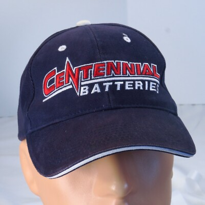 #ad Centennial Batteries Start With The Best Blue Strapback Hat Cap PROMO Racing $16.03