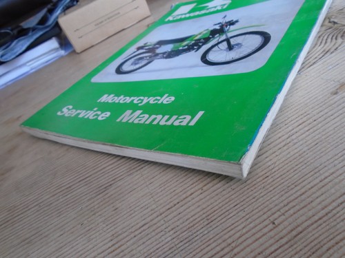 KAWASAKI AE 50 80 A1 TRAIL GENUINE WORKSHOP SERVICE MANUAL 1981 WIRING DIAGRAM - Picture 3 of 19