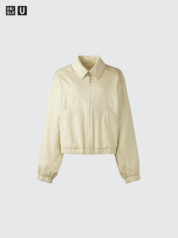 ASK availability first) UNIQLO Zip-up short blouson new | eBay
