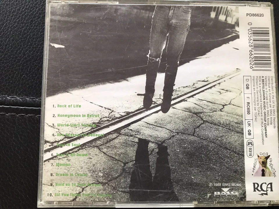 RICK  SPRINGFIELD   -   Rock Of Life ,    CD   1988  ,  Rock ,  Pop , 80 er - Bild 2 von 3