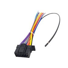 New Wire Harness 16-pin Replacement for Sony Car Radio MEX-M72BT MEXM72BT