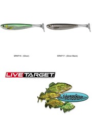 Live Target Swimbait Mullet Slow-Roll Paddle Tail 5 Inch (SRM125SK) Any 3pk
