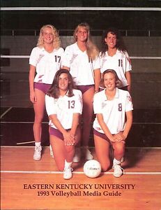 volleyball 1993 kentucky colonels eastern guide