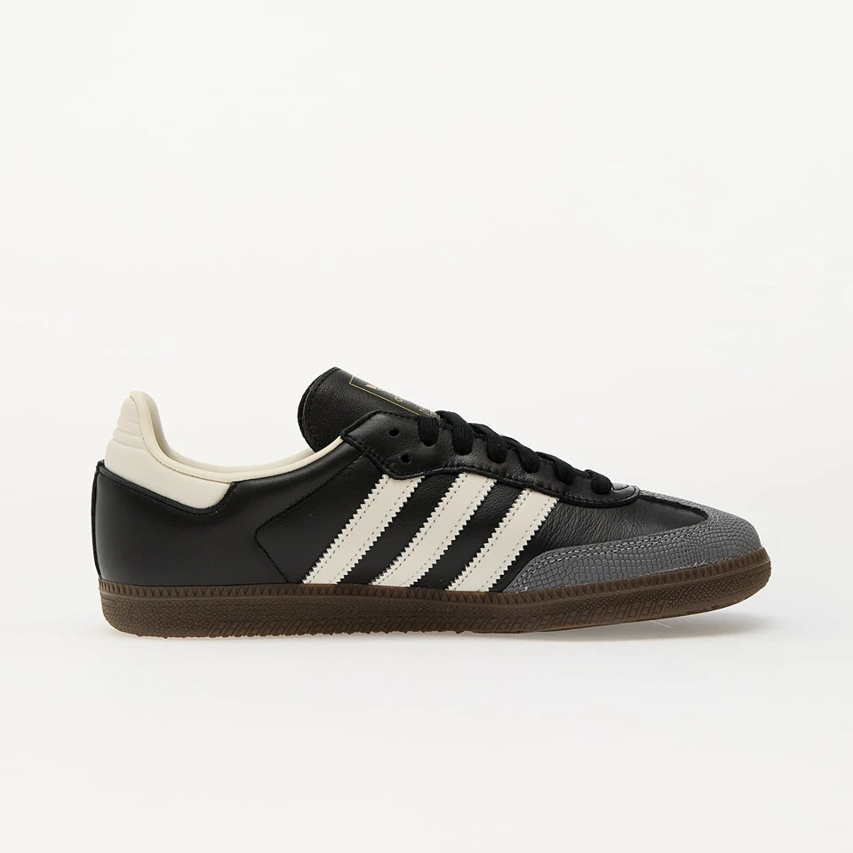 W Adidas Originales Samba OG Negro Blanco Dorado JR8165 WMNS Zapatos Tenis Foto 4 de 4