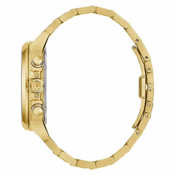 Bulova 97B217 Classic Chronograph Stainless Steel Quartz Men's Watch / USED COND - image 3 of 4