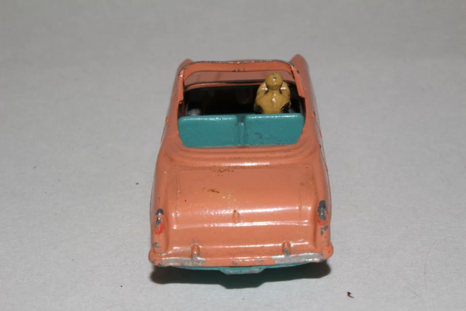 MATCHBOX LESNEY #39A FORD ZODIAC CONVERTIBLE, RARE SILVER PLASTIC WHEELS - Image 2 of 4