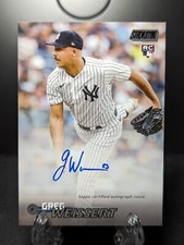 2023 Topps Stadium Club Greg Weissert Auto Black #/25
