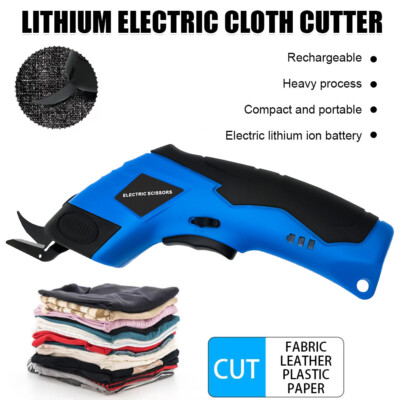 Battery Operated Cordless Electric Scissors For Fabric Leather Box Cardboard