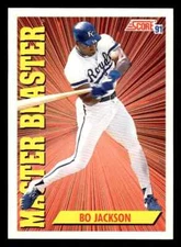 1991 Score Bo Jackson Master Blaster #692 - Kansas City Royals