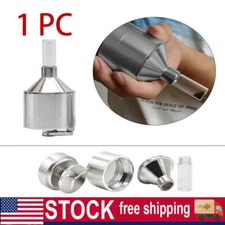 56mm Big Size Hand Metal Powder Grinder Hand Crank Spice Funnel Food Container