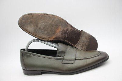 Vella Pais Men's Size 11 Leather Casual Slip On Loafer Shoes