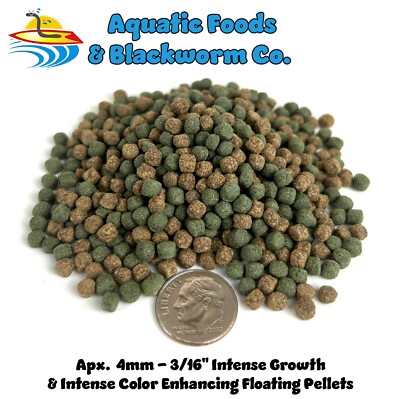40-lbs 4mm Intense GROWTH & Intense COLOR Enhancing KOI & Pond Floating Pellets