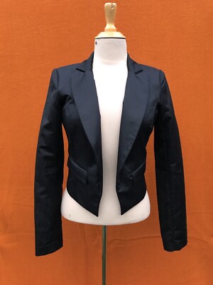 Dotti dressy short jacket long Charcoal Australia