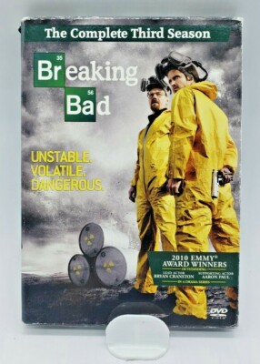 Breaking Bad: The Complete Third Season DVD, Betsy Brandt, Dean Norris, RJ Mitte