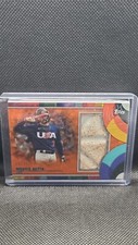 2023 Topps World Baseball Classic Base Relic Orange Foil #BRCMB Mookie Betts /25