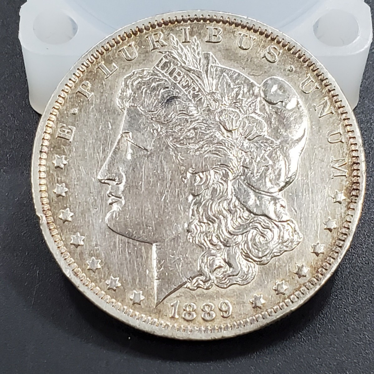 1889 O Morgan Silver Eagle Dollar Coin VAM Variety 10 Wide Date XF