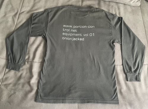 Portion Control - RARE original/offizielles Long-Sleeve-T-Shirt "Onion Jack" (L) - Bild 2 von 8