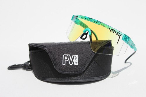 Gafas de sol/gafas de seguridad PIT VIPER The Baja Blaster años 2000 ANSI Z87+ NUEVAS - Imagen 10 de 12