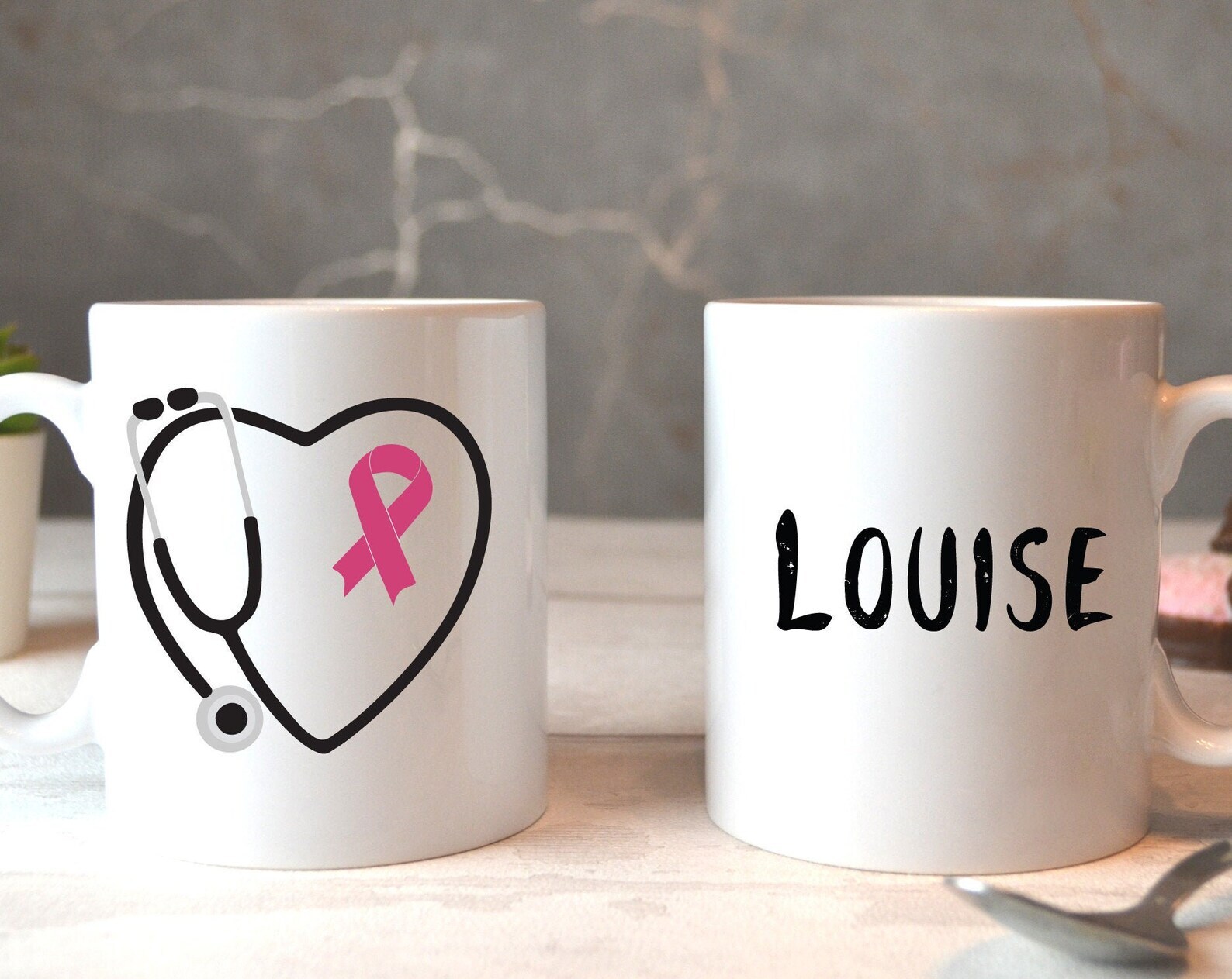 Gift For Oncologist Present For Cancer Nurse Thank You Present Personalised Mug