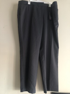 Avenue Cool Hand Straight Leg Trouser Womens Size 20A Charcoal NWT!