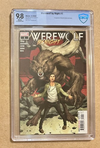Werewolf By Night #1 (2020) CBCS 9.8 - 1st Appearance Jake Gomez
