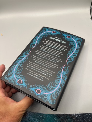 Hotel Magnifique SIGNED by Emily Taylor OWLCRATE EXCLUSIVE 1st ED +author letter - Picture 5 of 20