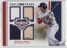 2017 USA Baseball Stars & Stripes Tools of the Trade 81/199 Royce Lewis #30 0i76