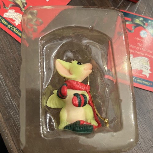 Whimsical World Of Pocket Dragons Ornament "A POCKET SIZED TREE" Christmas - Picture 9 of 11