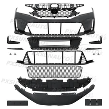 Front Bumper Cover Complete For 2022 2023 2024+ Honda Civic Sedan Type R Style