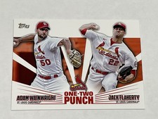 2023 Topps Baseball One-Two Punch - Adam Wainwright - St. Louis Cardinals