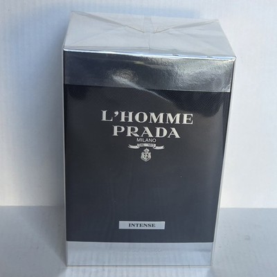 PRADA L'Homme Intense 3.3oz Men's Eau De Parfum Spray - New In Sealed Box