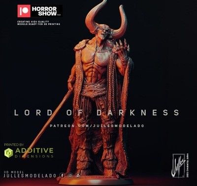 Lord of Darkenss by Julles FAN ART Statue 1:6 Resin 3D Printed DIY Model Kit