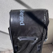 Patagonia Black Hole Snow Roller Ski Bag 190cm Black Water Resistant Rare Used